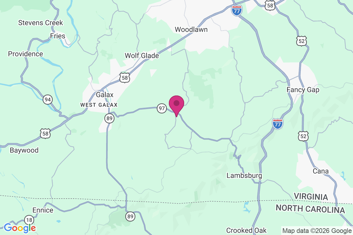 Pipers Gap map