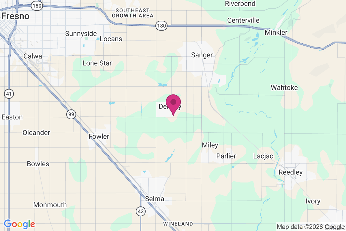 Del Rey map
