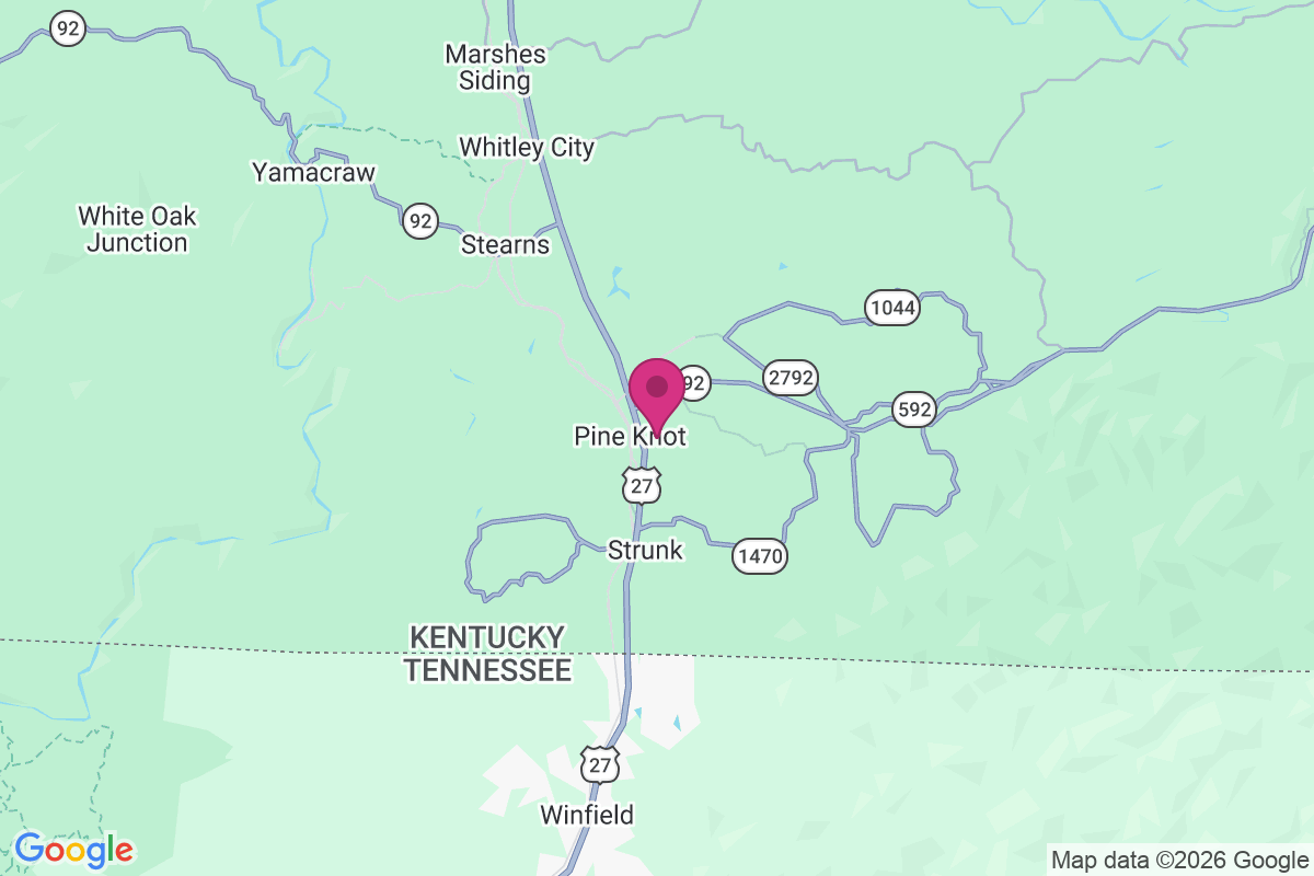Pine Knot map