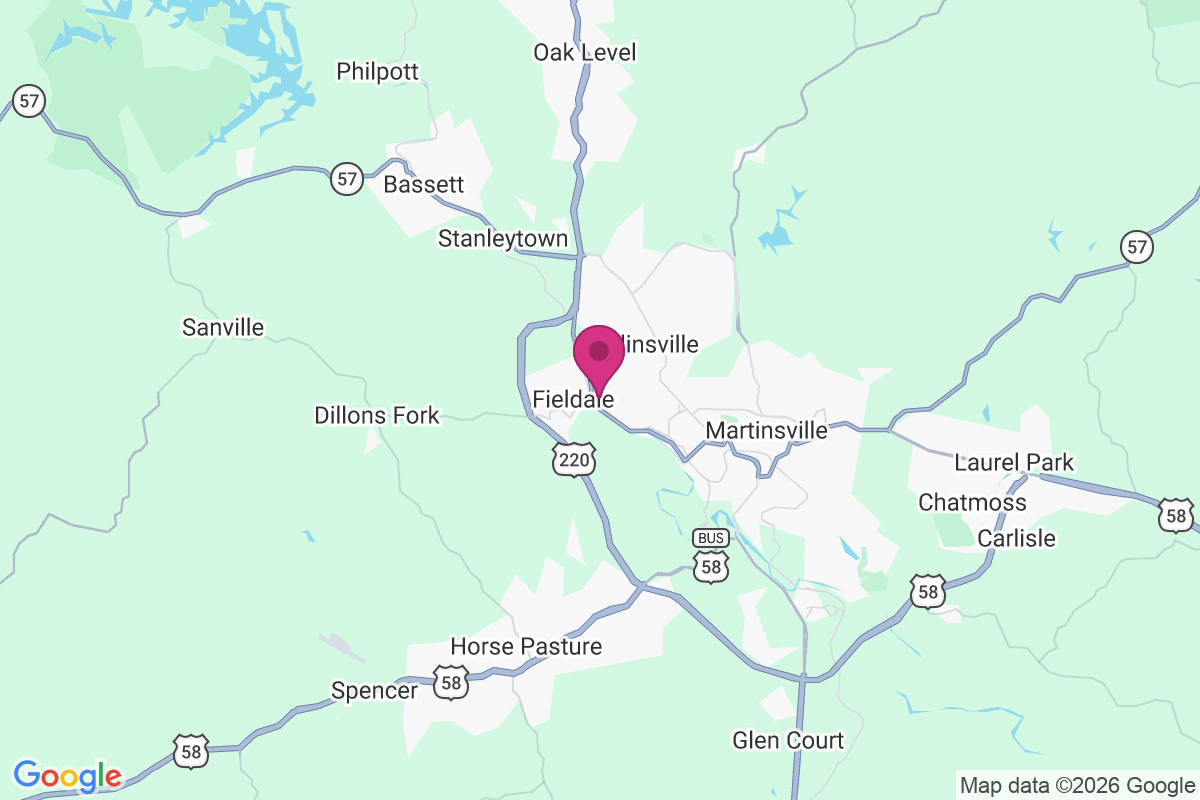Fieldale map