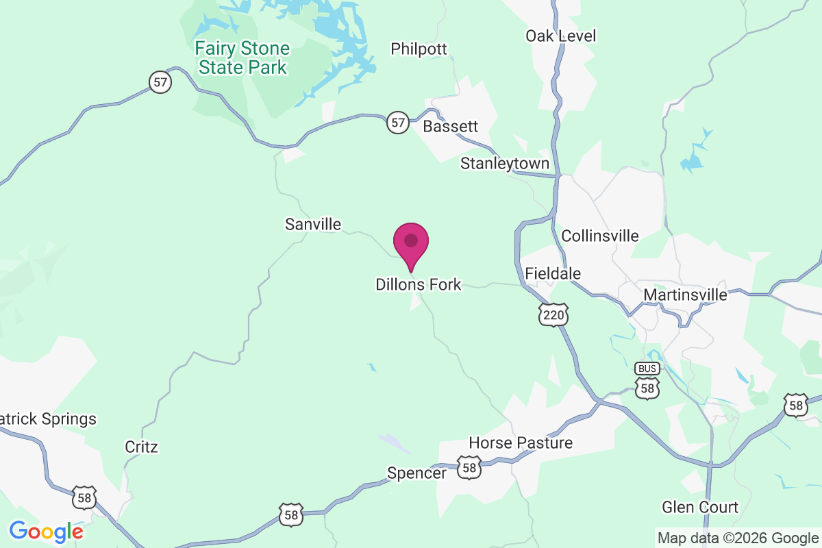 Pannill Fork map