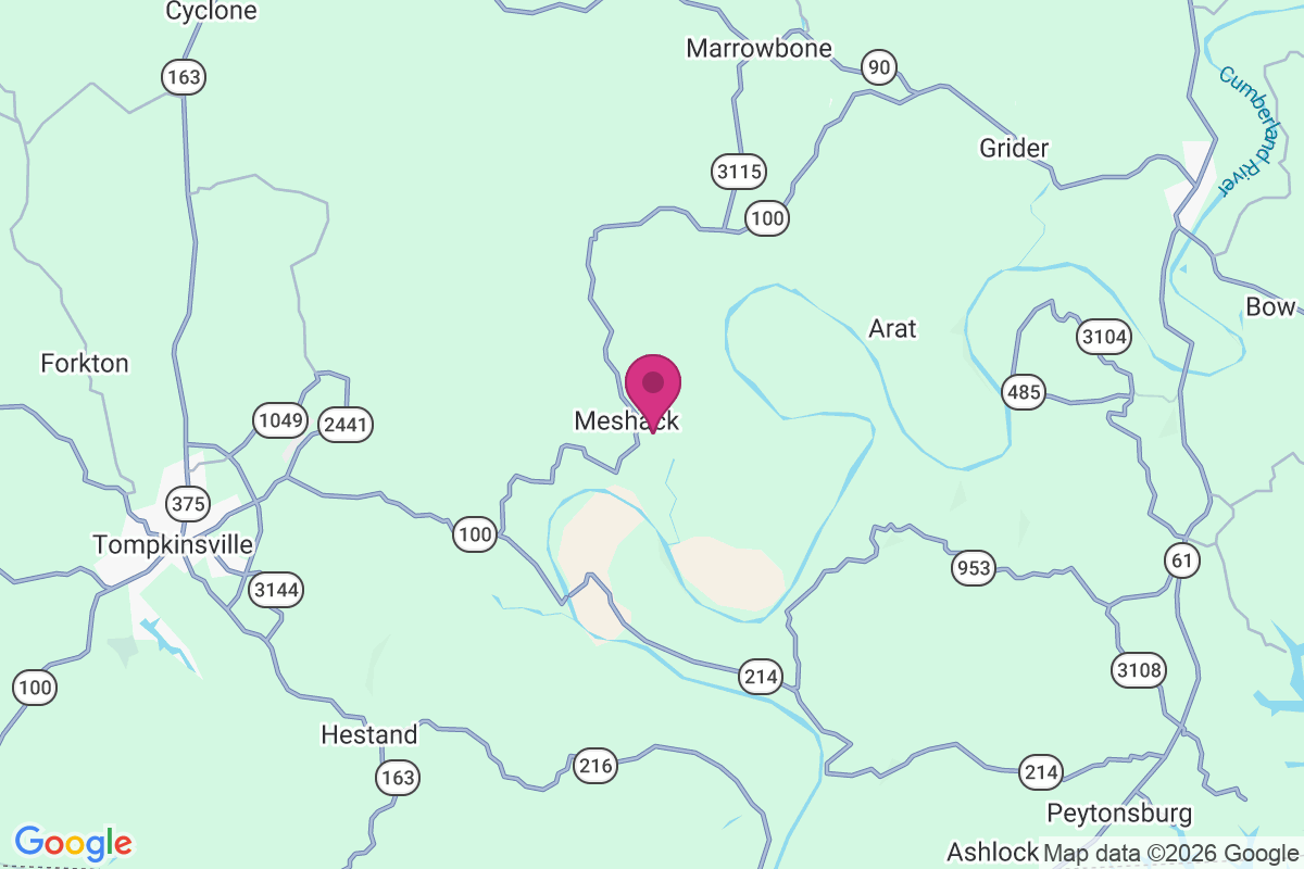 Meshack map