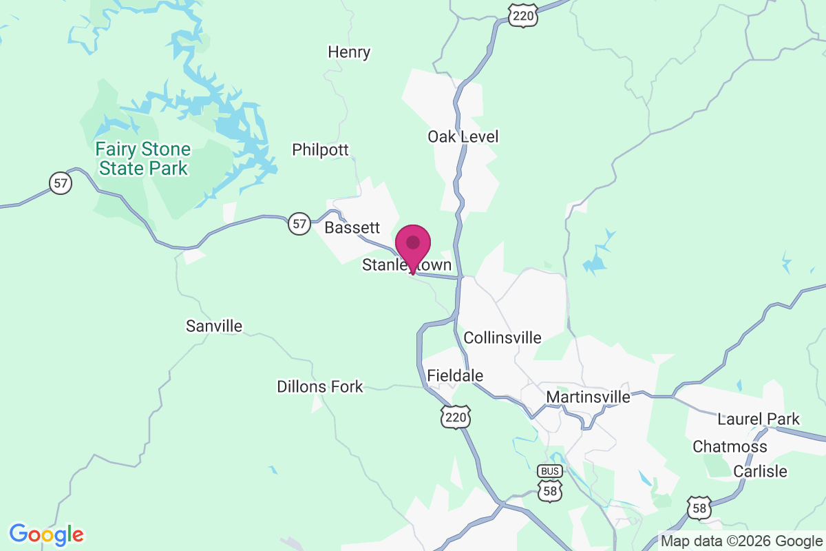 Stanleytown map