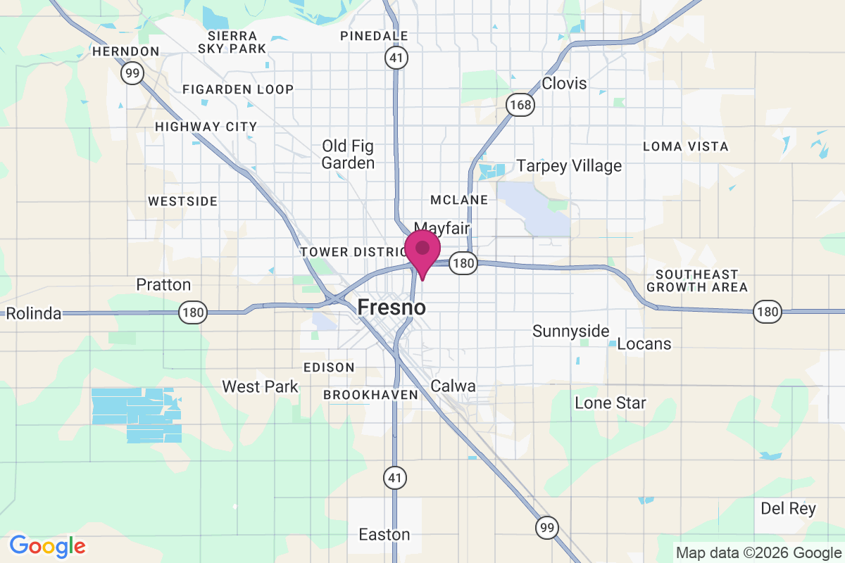 Fresno map