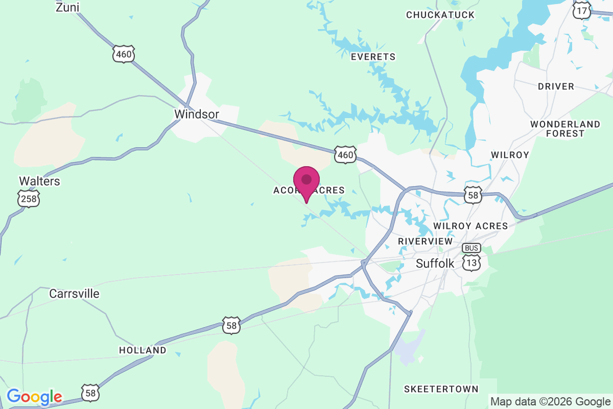 Acorn Acres map