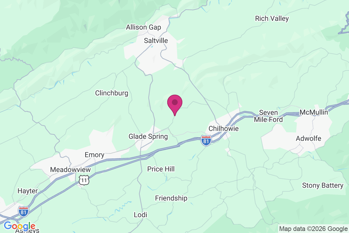 Washington Springs map