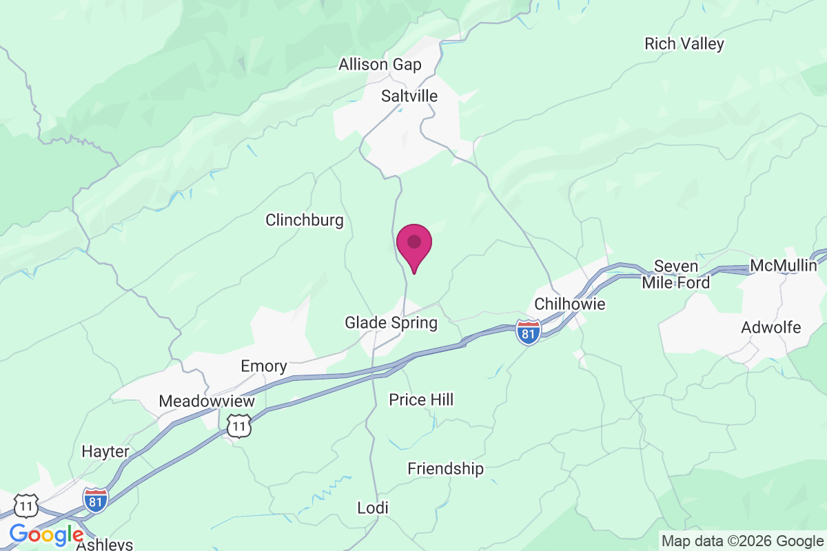 McCall Gap map