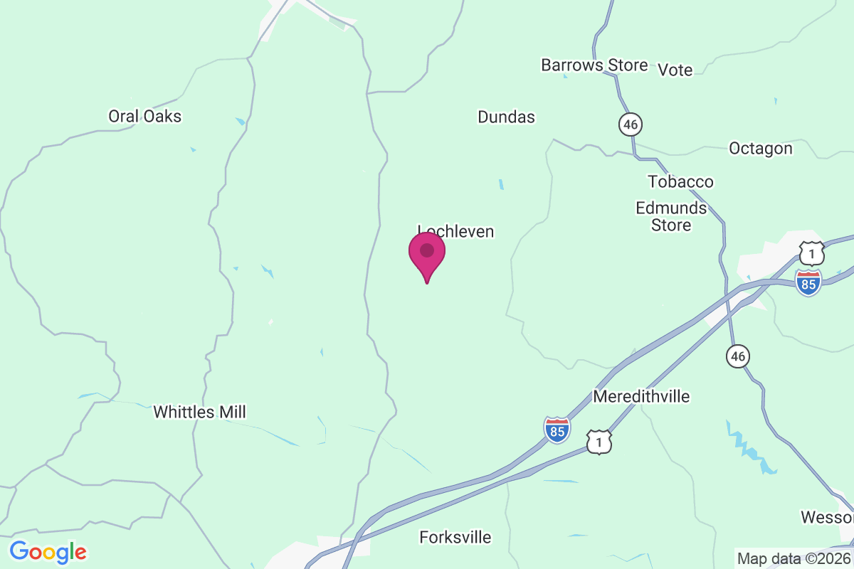 Bacons Fork map