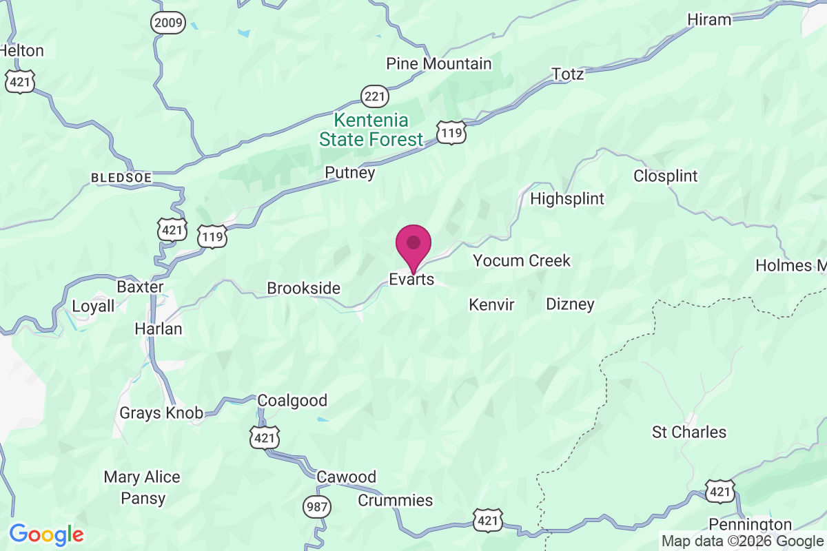 Ages Brookside map