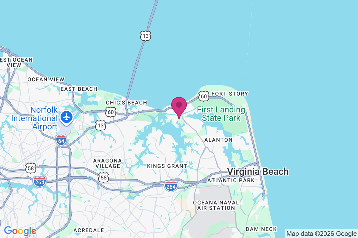 Lynnhaven Colony map