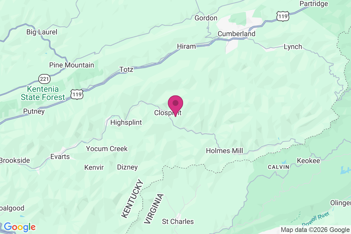 Closplint map