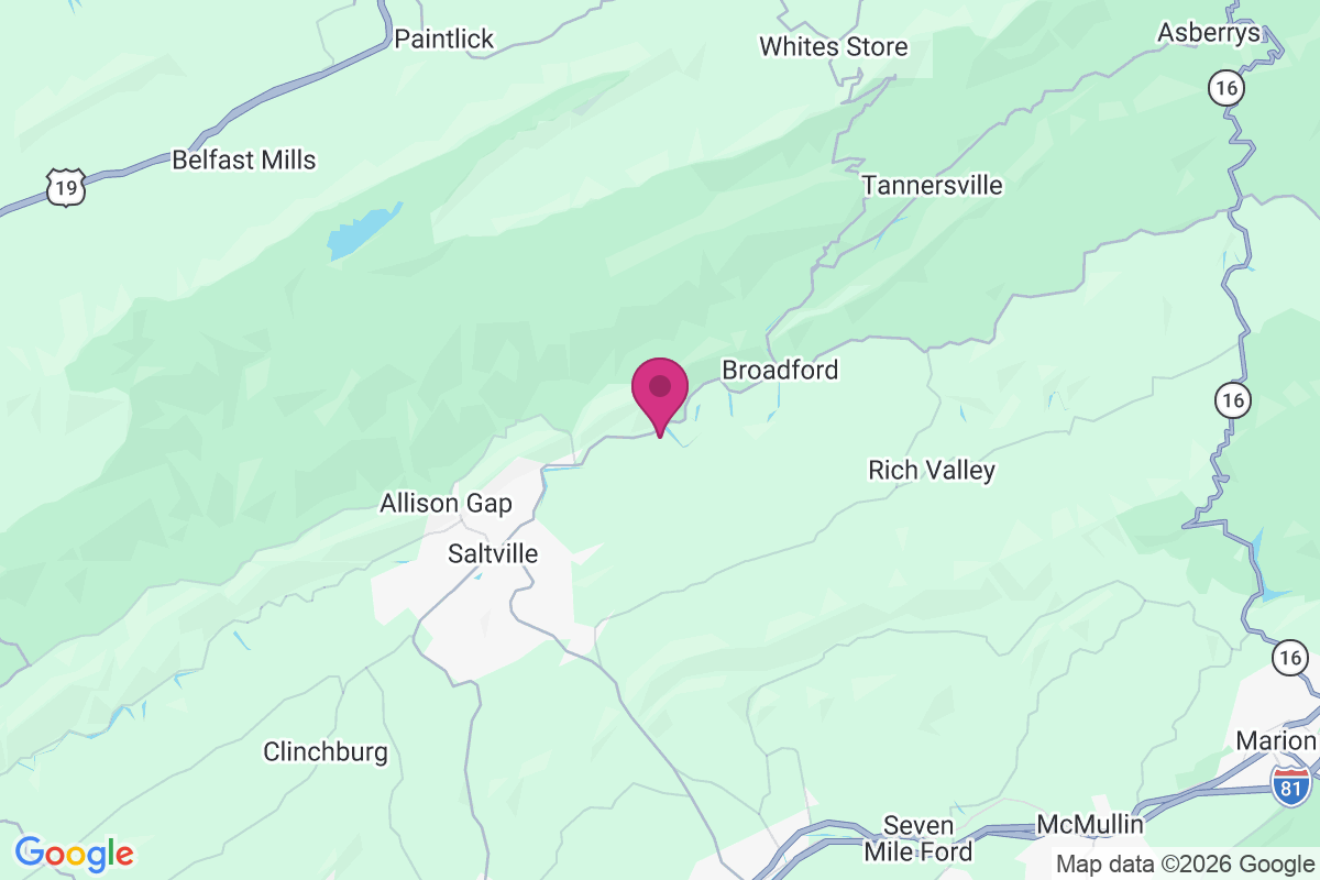 North Holston map