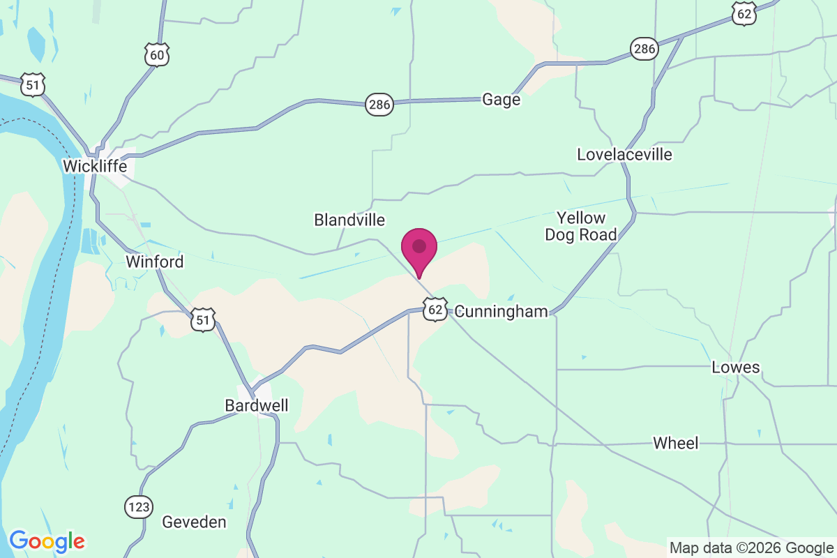 Magee Springs map
