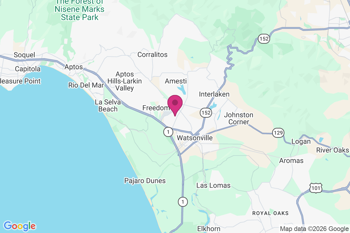 Monterey Vista Mobile Home Park map