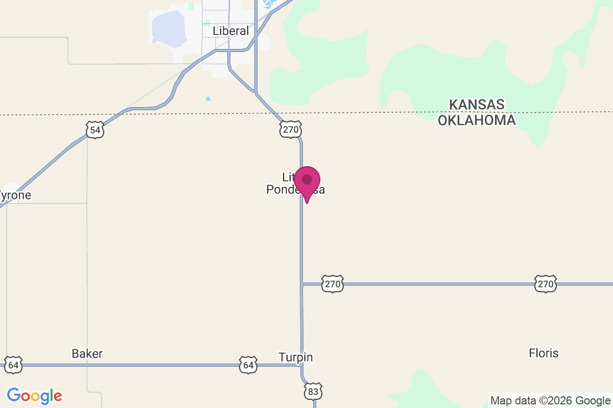 Little Ponderosa map