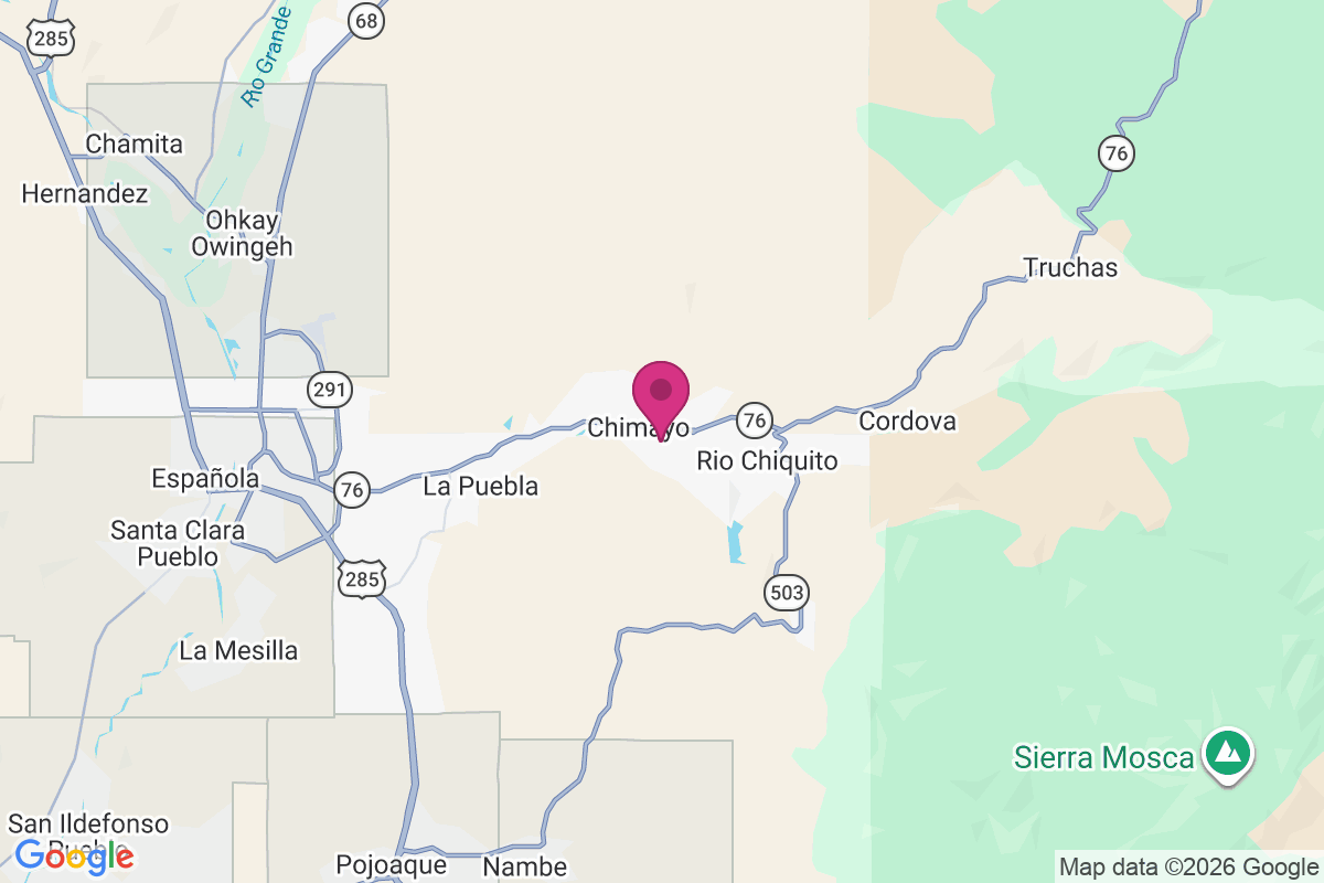 Chimayo map