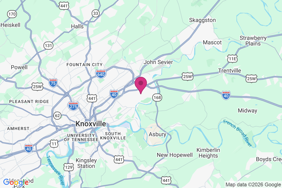 Chilhowee Hills map