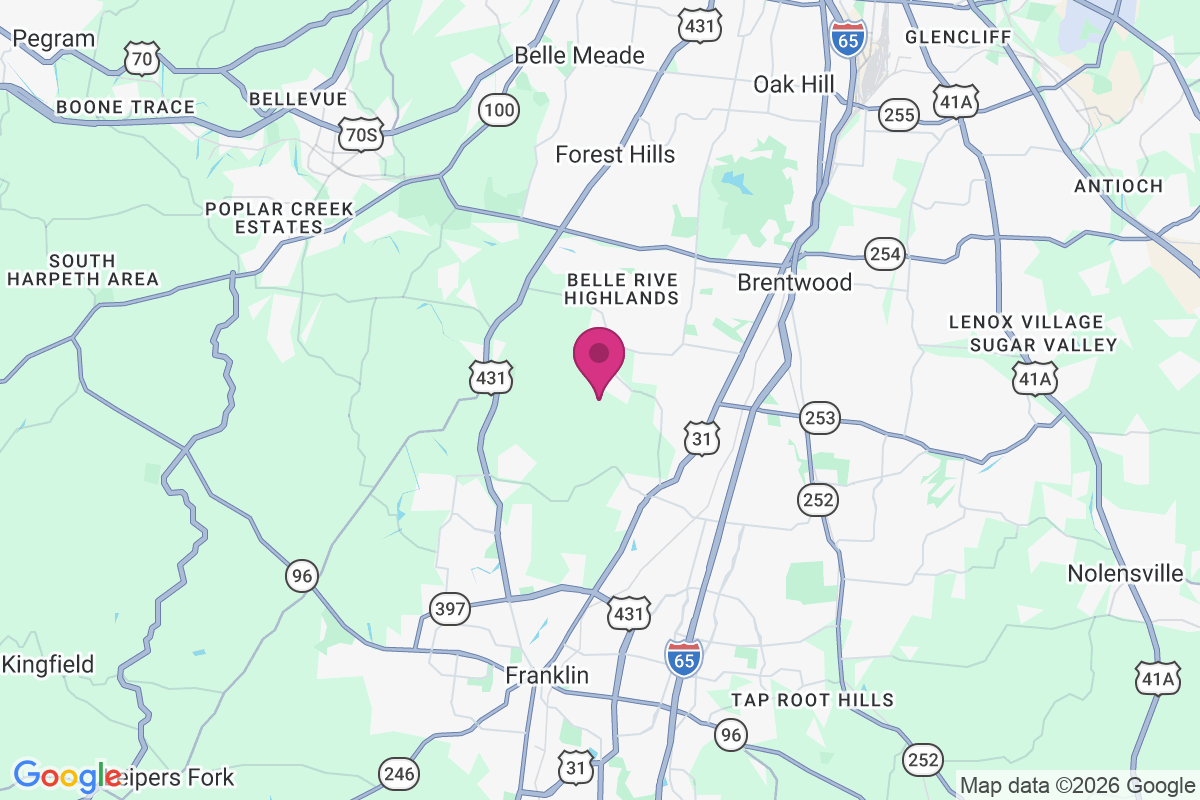 Hidden Valley Estates map