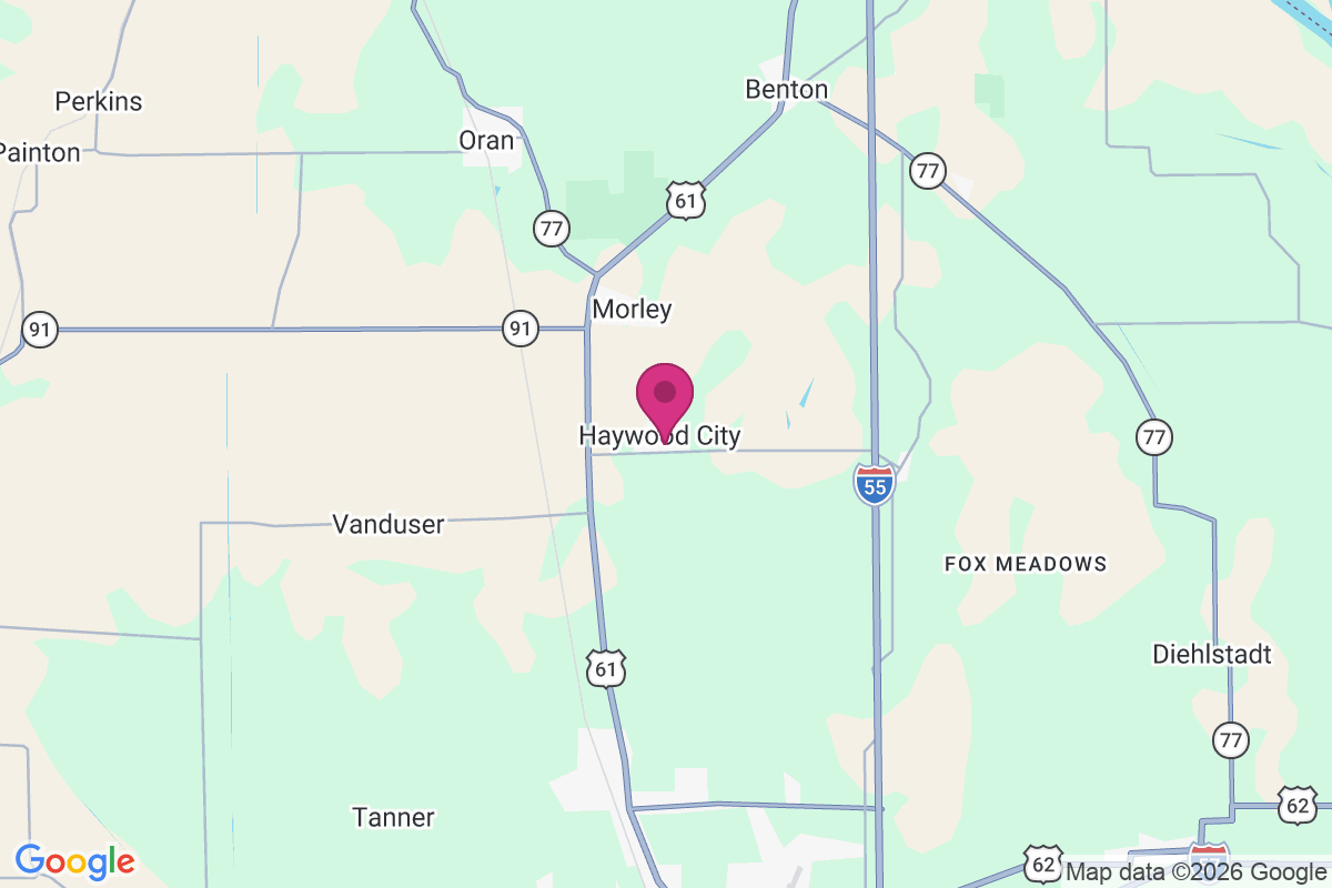 Haywood City map