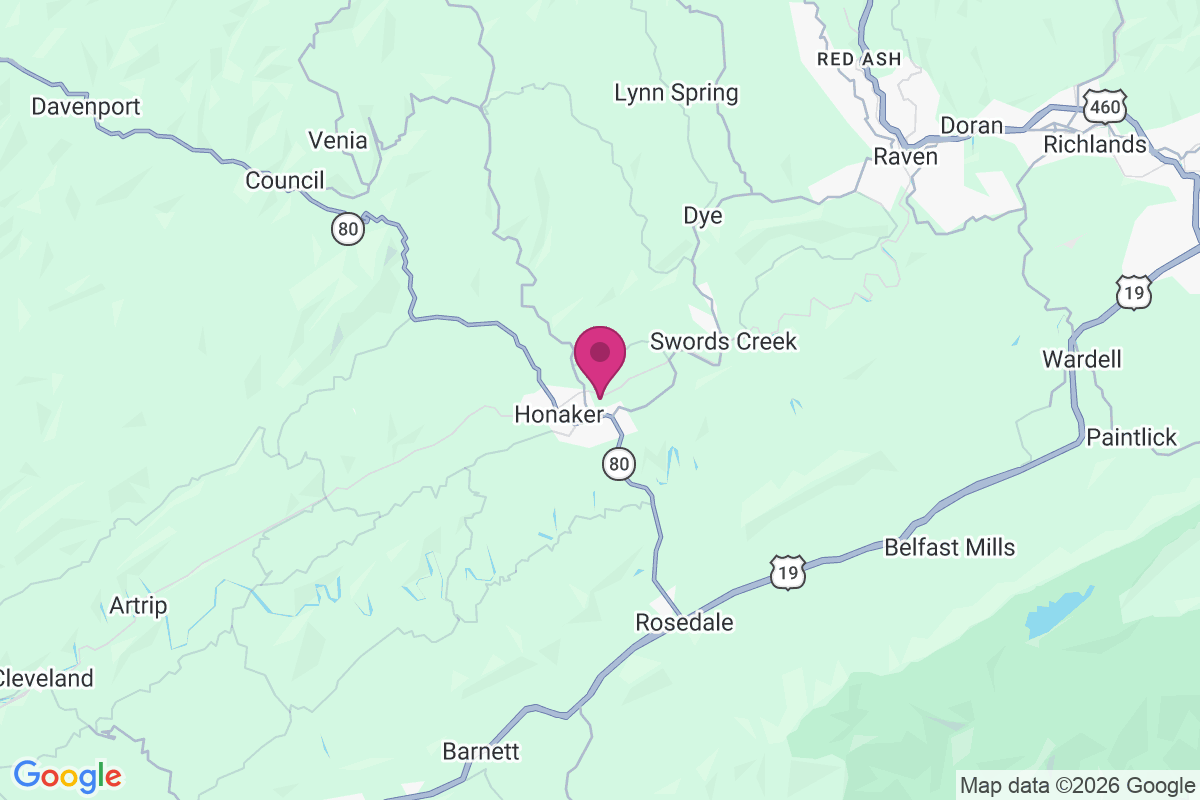 Hickory Junction map