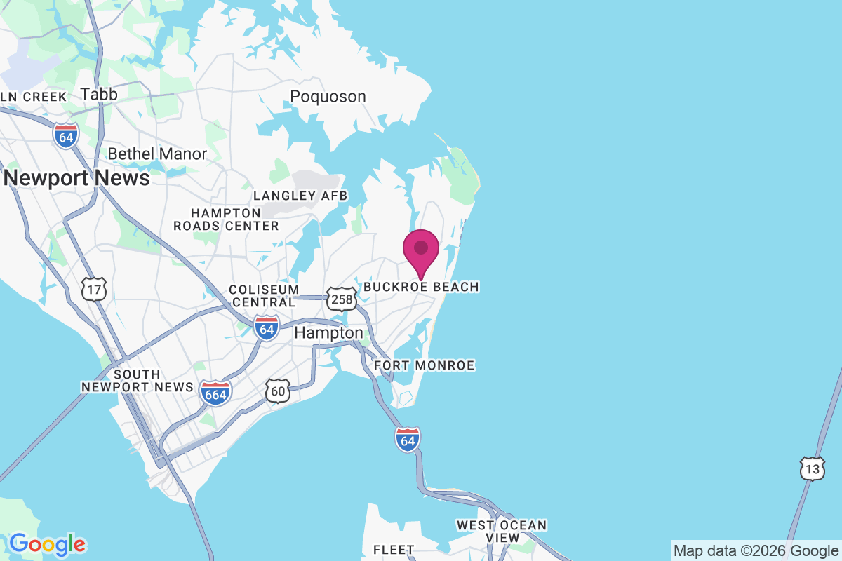 Bloxoms Corner map
