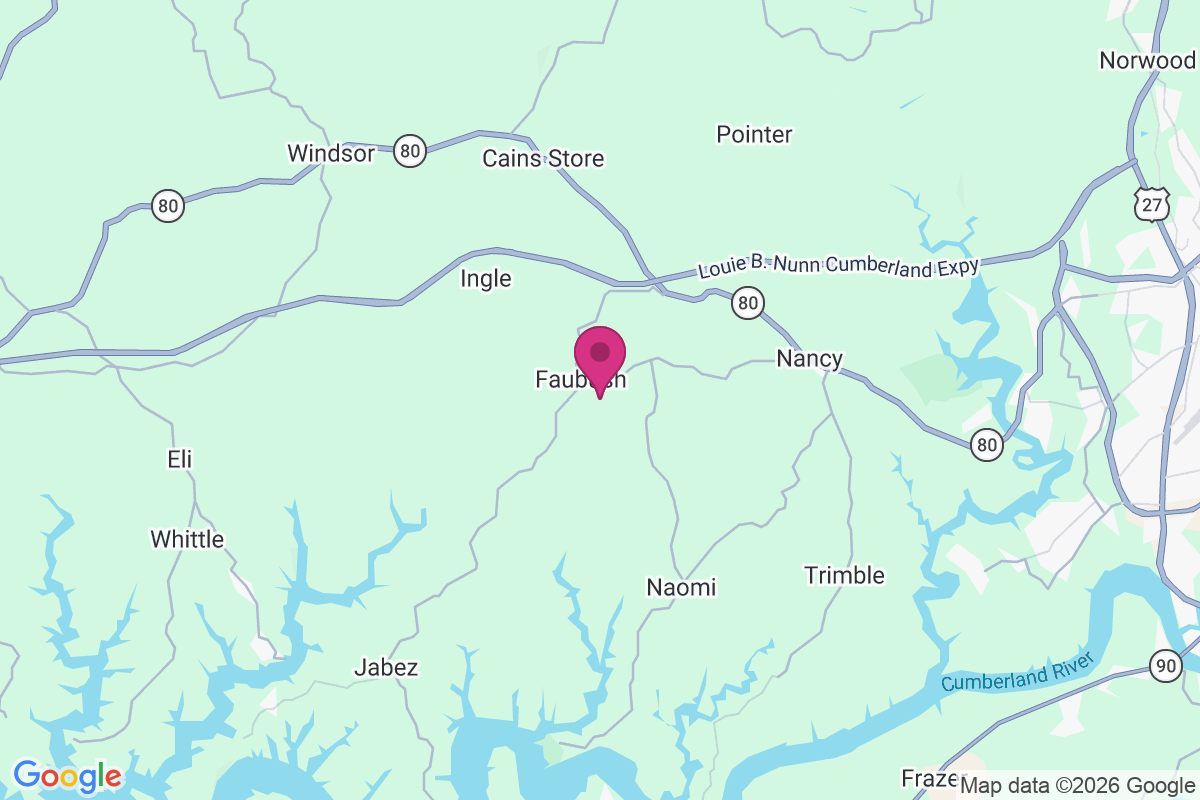 Faubush map