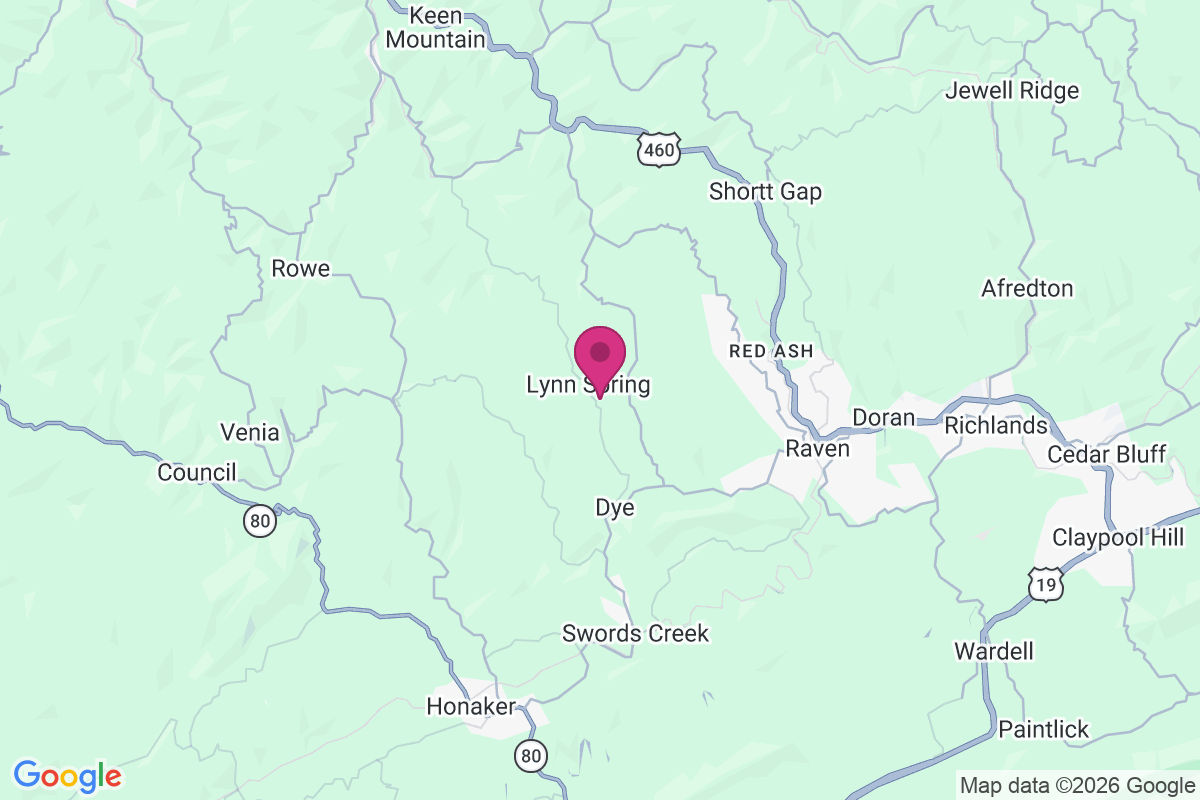 Lynn Spring map