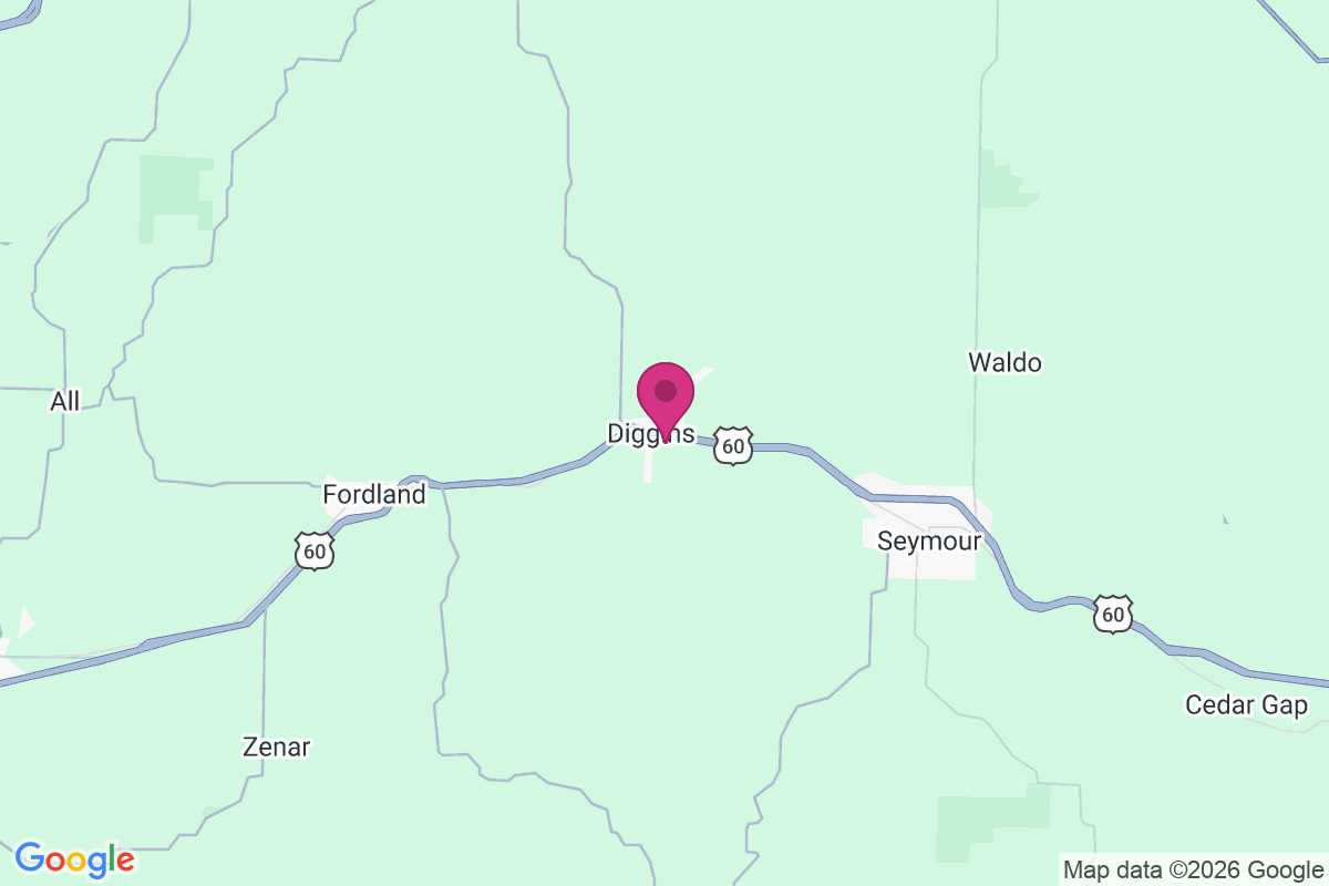 Diggins map