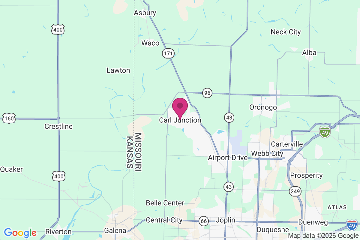 Carl Junction map