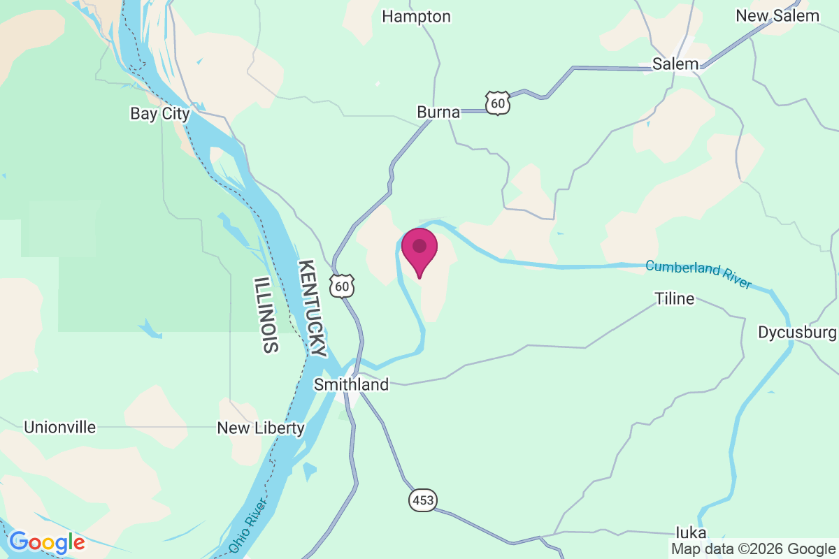 Miller Landing map