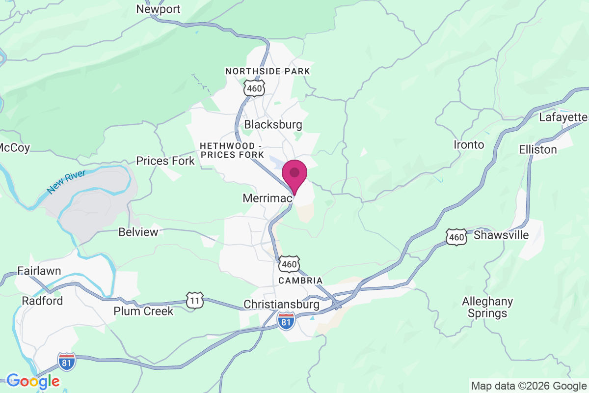 Ramble Ridge map