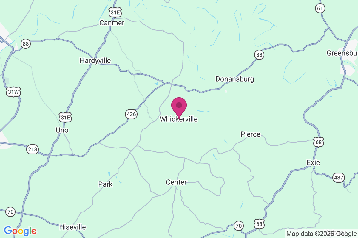 Whickerville map