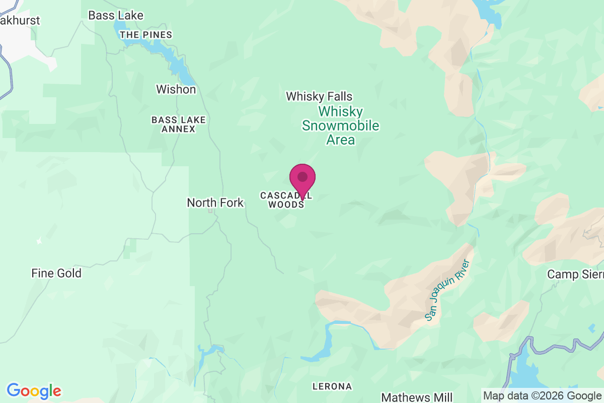 Cascadel Woods map