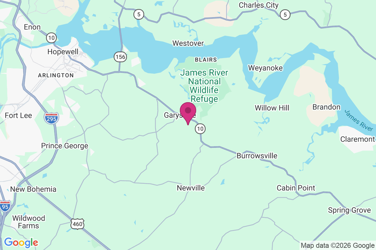 Garysville map