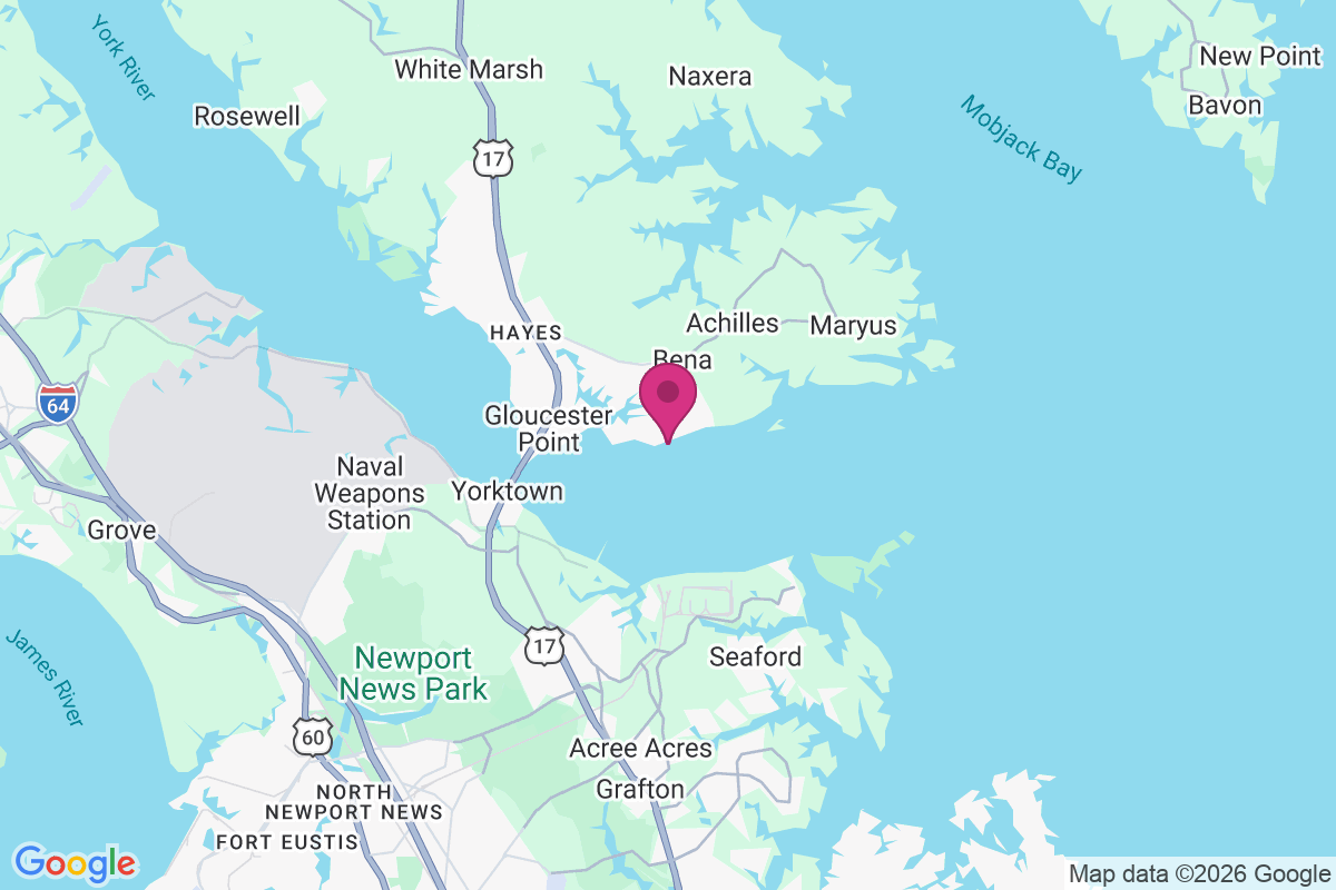 Oyster Cove map