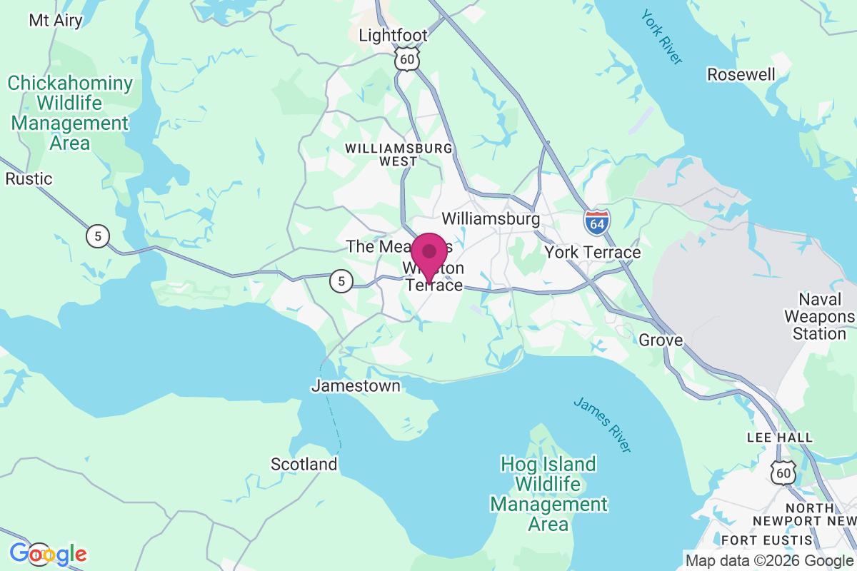 Jamestown Farms map
