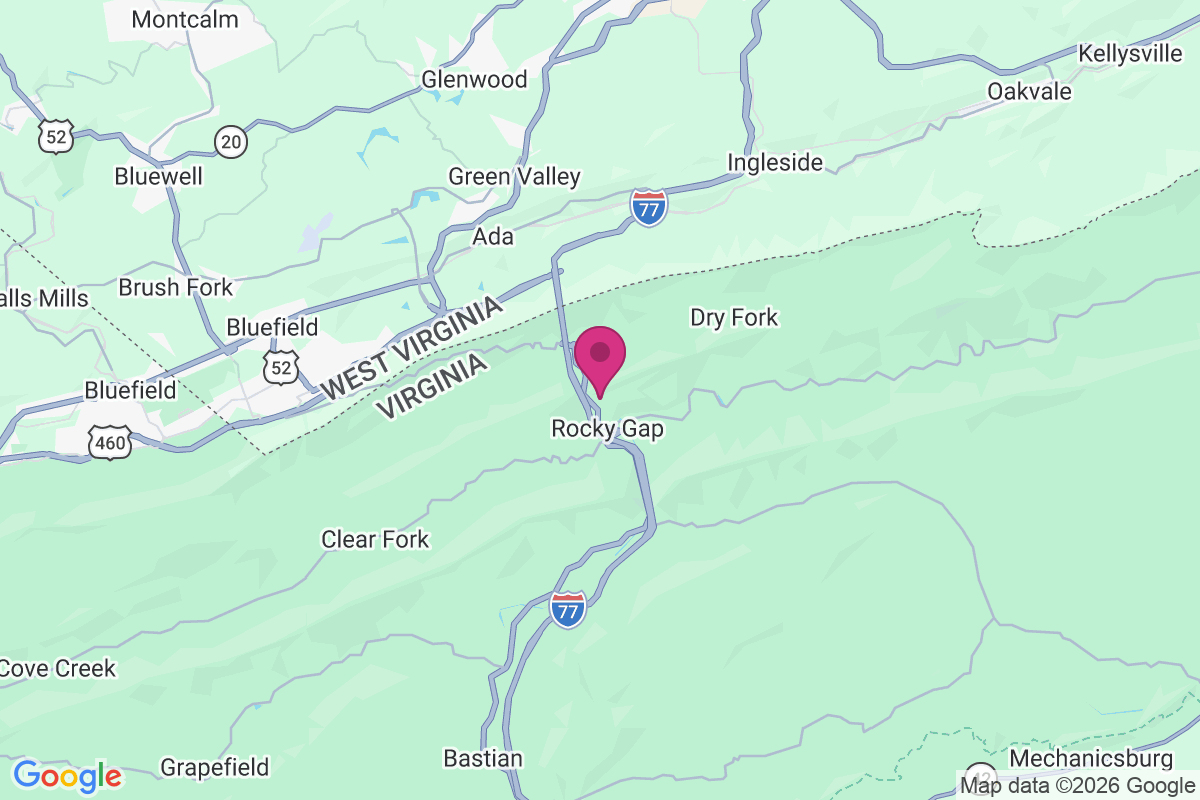 North Gap map