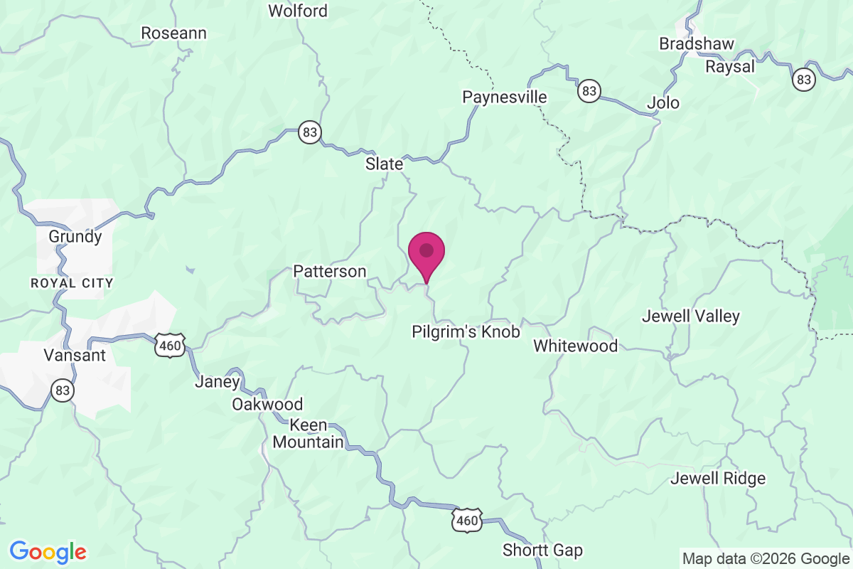 Pilgrims Knob map
