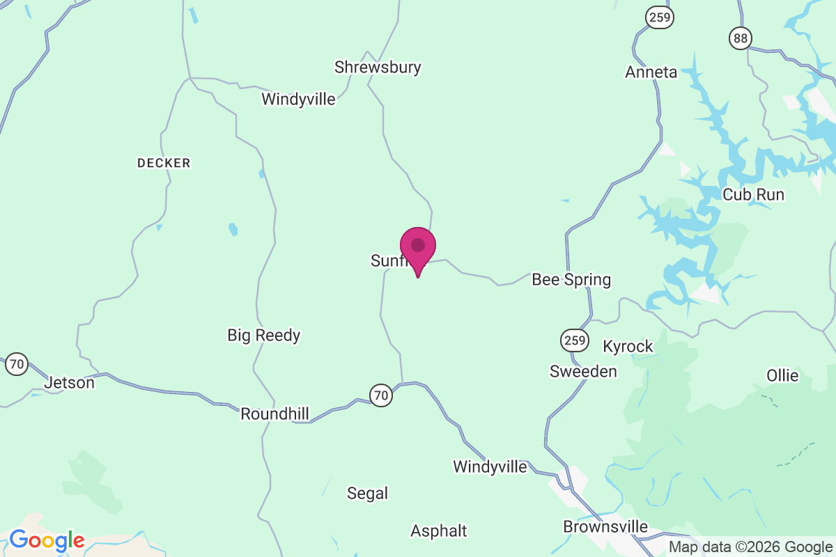 Sunfish map