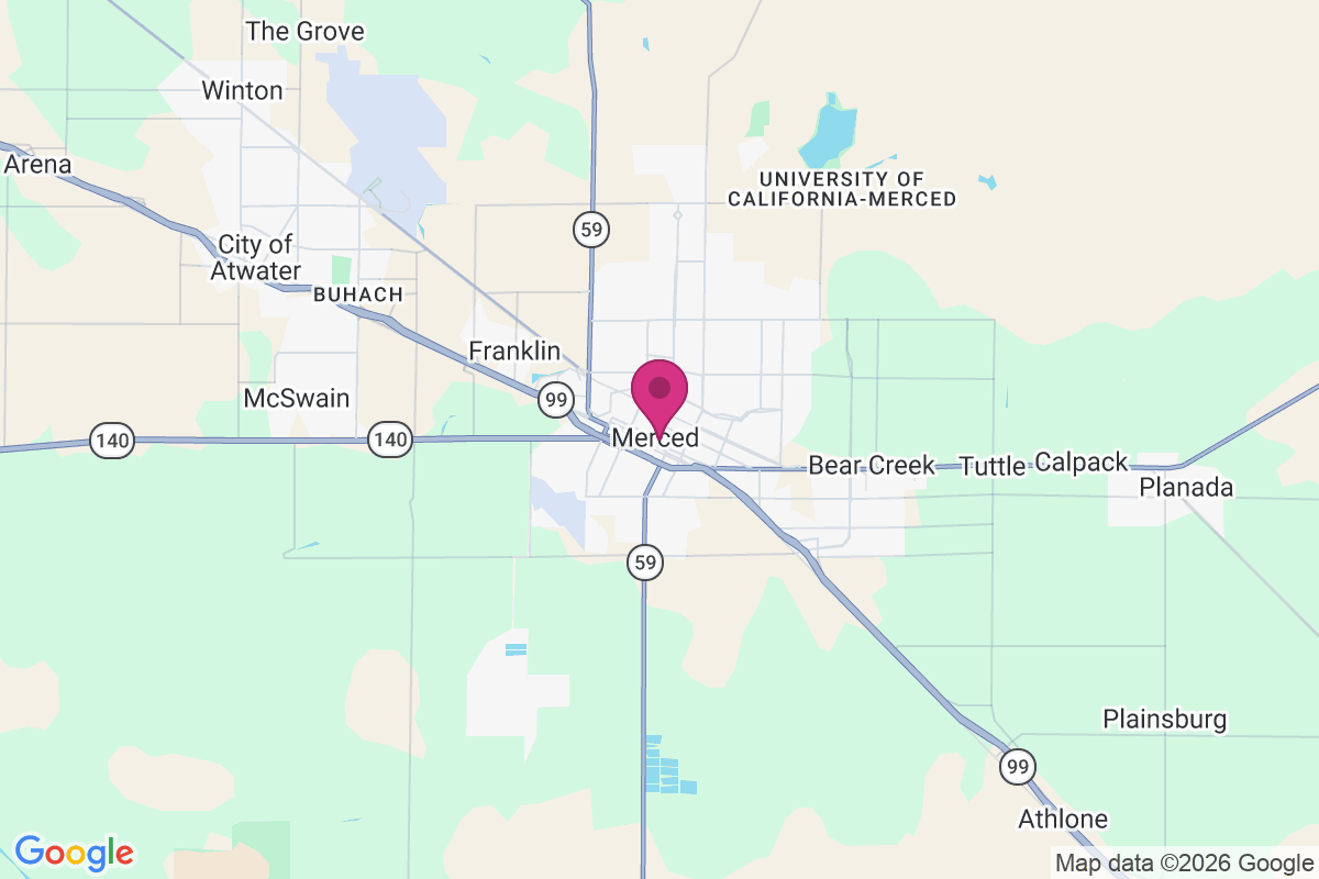 Merced map