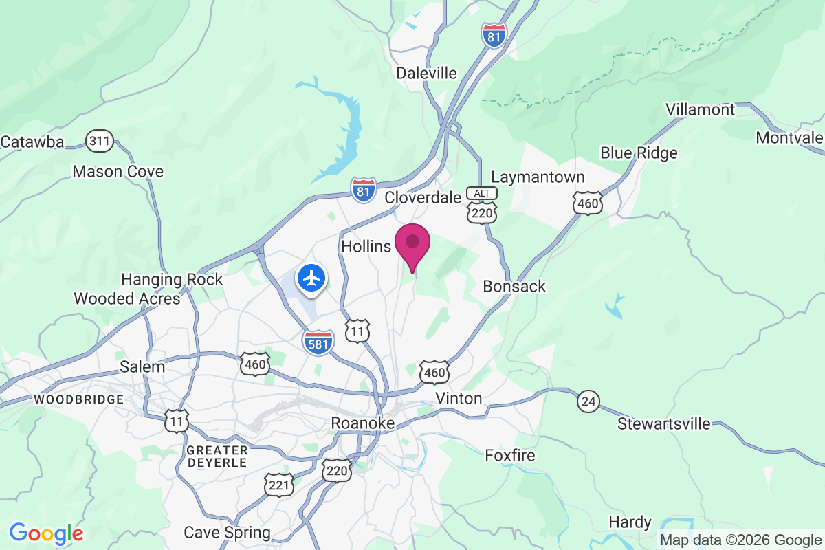 Burnette Heights map