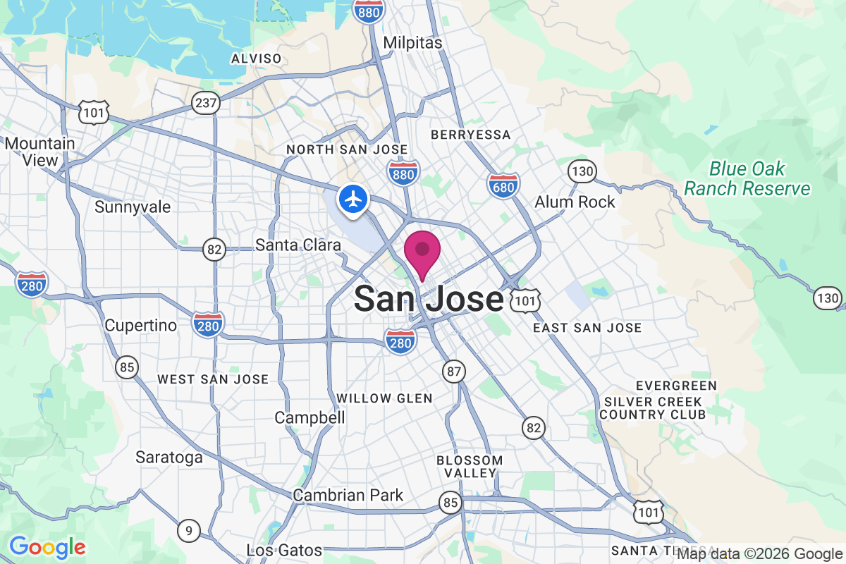San Jose map