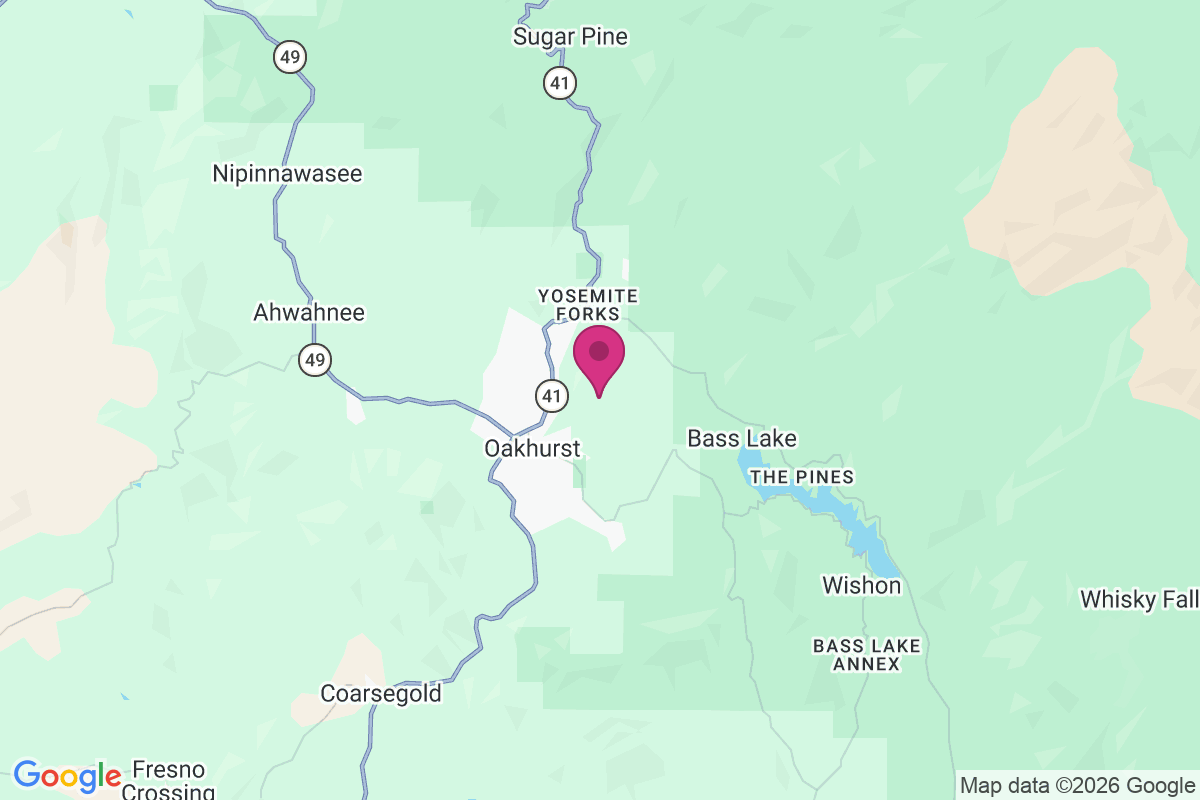 Oakhurst map