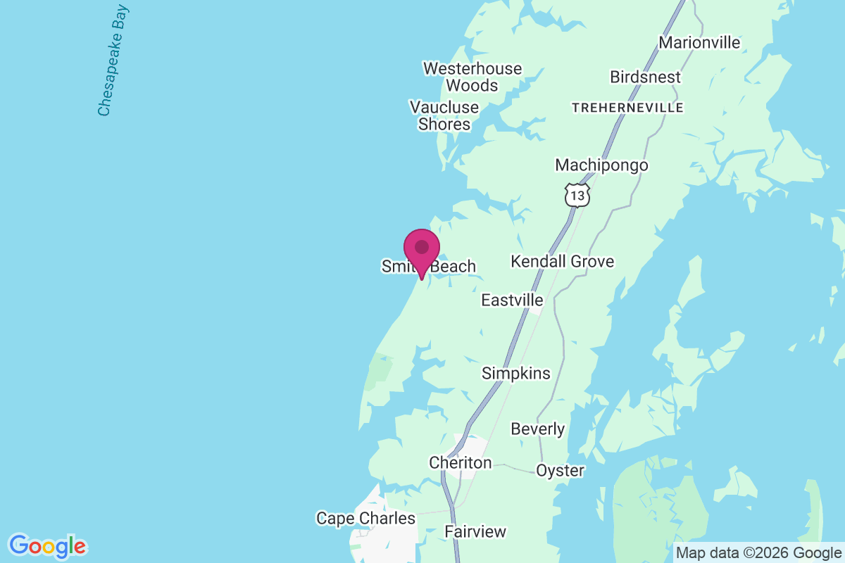 Smith Beach map