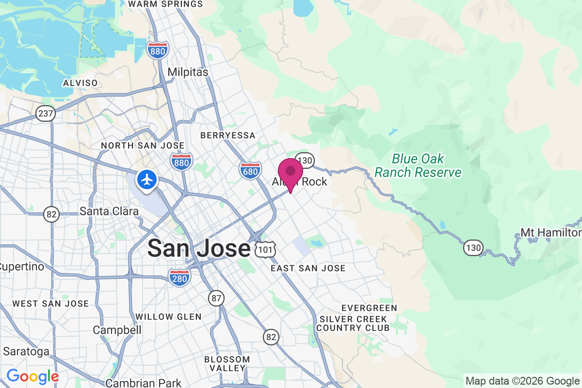 Mount Hamilton map