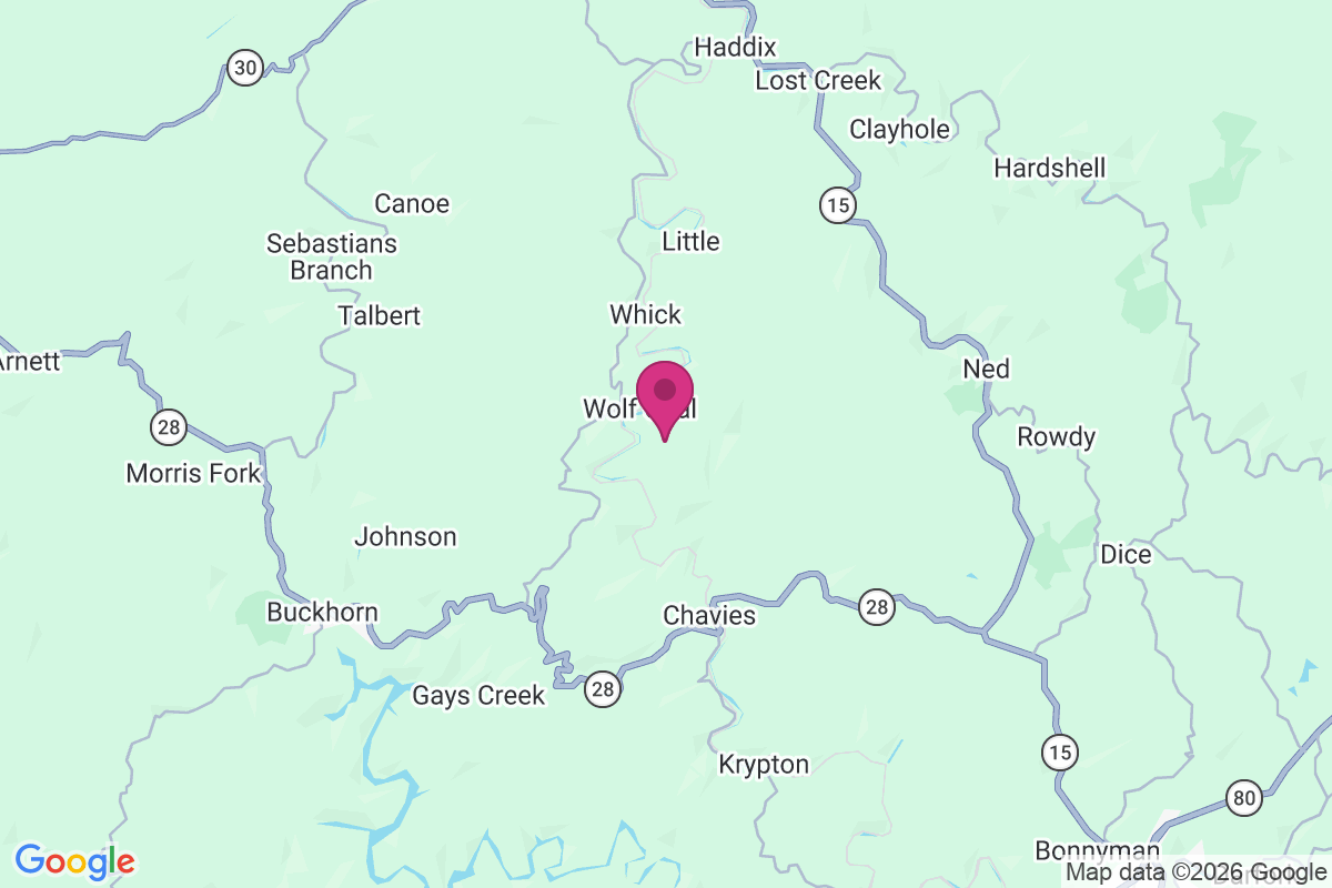 Wolf Coal map