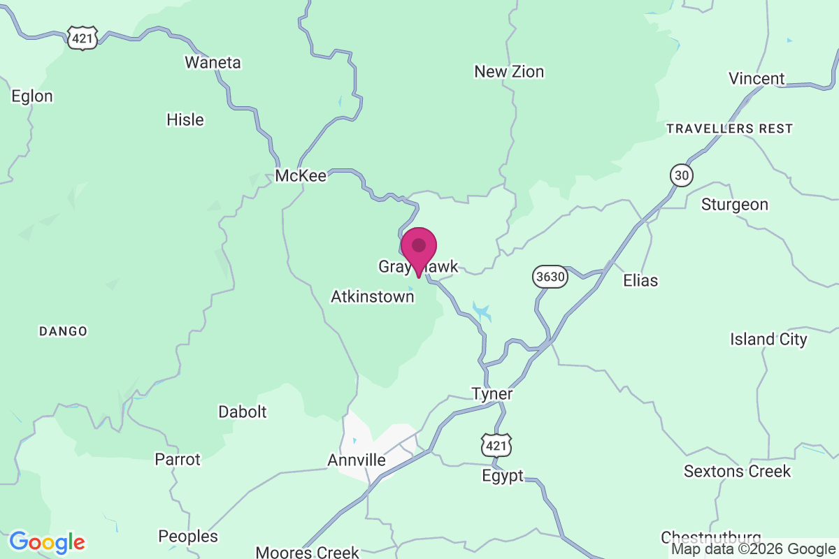 Gray Hawk map