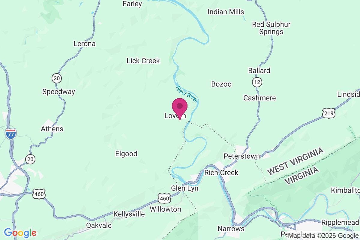 Lovern map