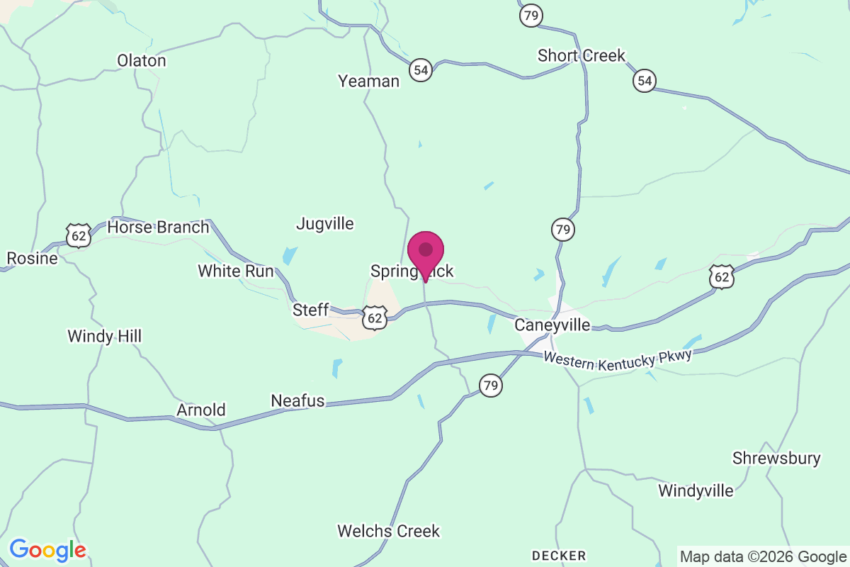 Spring Lick map