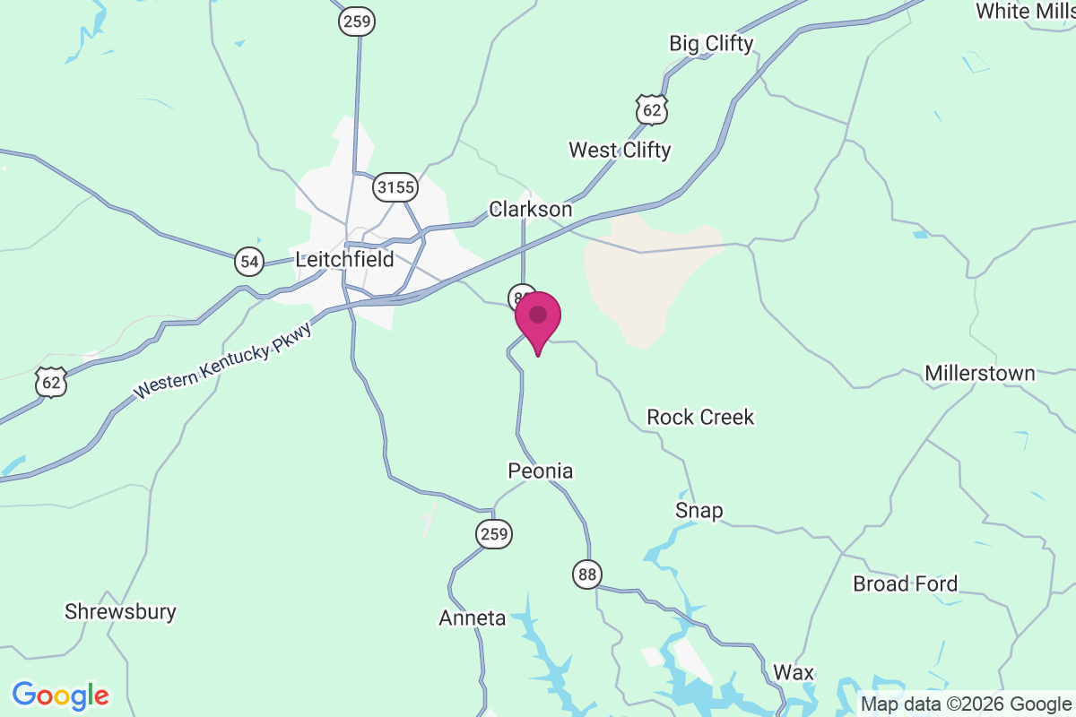 Grayson Springs map